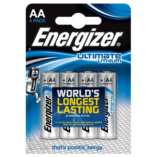 Energizer Lithium Mignon (AA/LR6) 4er Ultimate Batterie