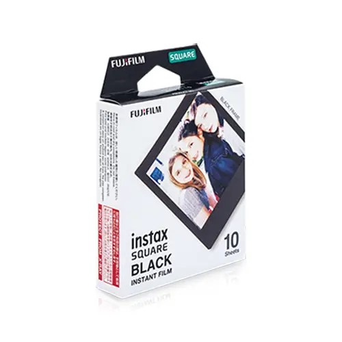 Fujifilm Instax SQUARE Black Frame WW 1 Sofortbildfilm color