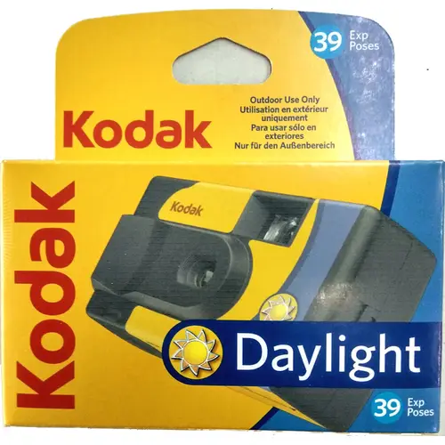 Kodak Daylight SUC 800 ASA 39 Aufnahmen Einwegkamera ohne Blitz