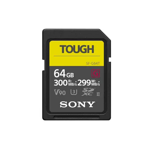Sony 64 GB SDXC UHS-II R300 TOUGH Class10 Speicherkarte