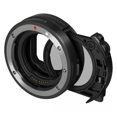 Canon EF-EOS R Adapter mit Polfilter Einsteckfilter (C-PL)