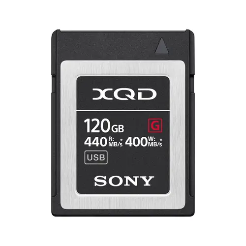 Sony XQD MemoryCard 120GB G-Serie (440/400MB/s)