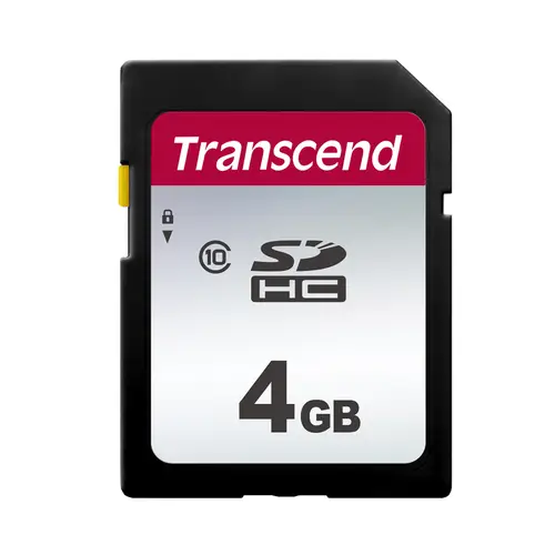 Transcend 4 GB SDHC-Karte 300S UHS-1 U1 C10 20/10MB/s