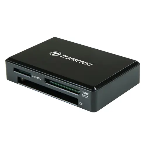 Transcend All-in-1 Multi-Card Reader, Type C, USB 3.1 Gen.1 schwarz