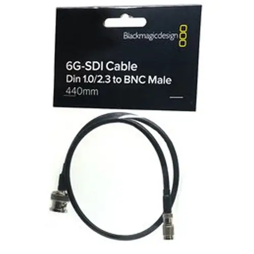 Blackmagic BNC-Kabel Din 1.0/2.3 auf BNC-Stecker Male