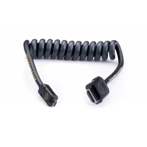 Atomos Full HDMI auf Micro HDMI 30-60 cm Spiralkabel