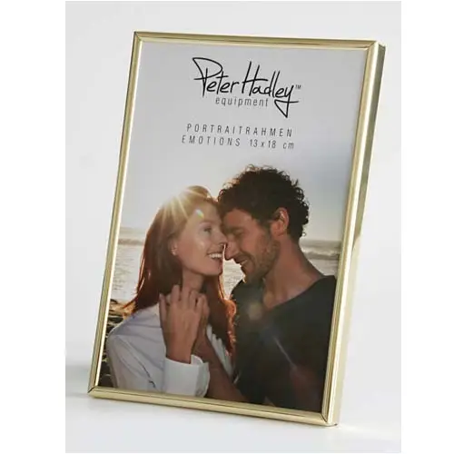 Peter Hadley Emotions 13x18 cm gold-glanz, Porträtrahmen