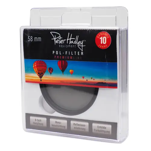 Peter Hadley POL-Filter circular Ø 58 mm Nano, multi-coated 8-fach