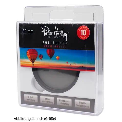 Peter Hadley POL-Filter circular Ø 62 mm Nano, multi-coated 8-fach