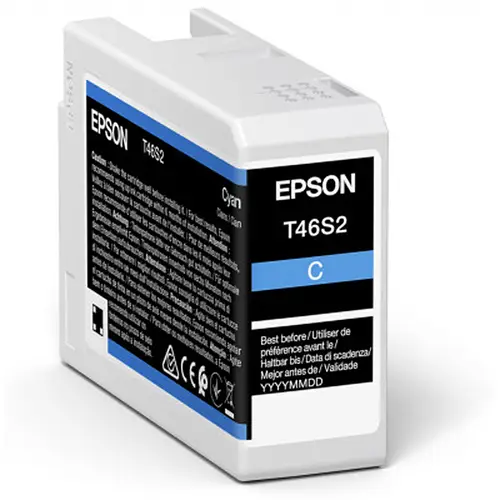 Epson T46S2 cyan 25 ml Tinte für Epson SC-P700