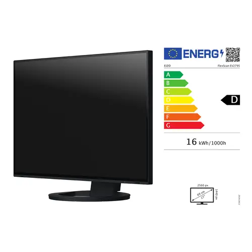 Eizo EV2795-BK 68,5 cm (27') schwarz, Office-Monitor"