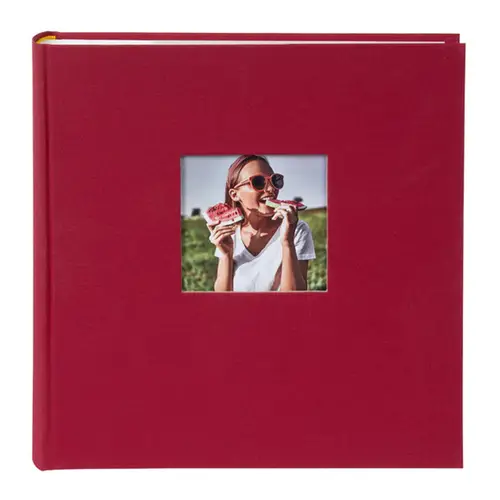 Goldbuch Bella Vista 30x31 cm, 100 weiße Seiten, rot, Buchalbum