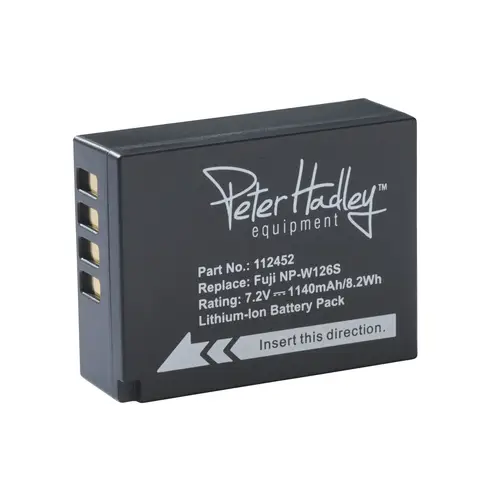 Peter Hadley NP-W126SAkku