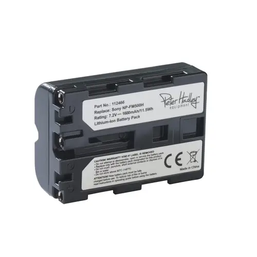 Peter Hadley NP-FM500H Akku