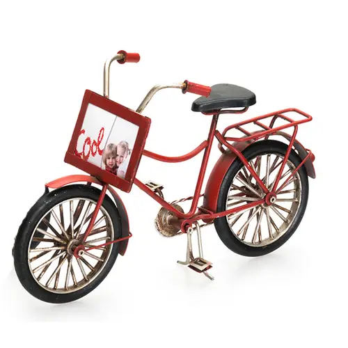 KPH Fahrrad rot 26,5x8,5x14 cm Dekorahmen