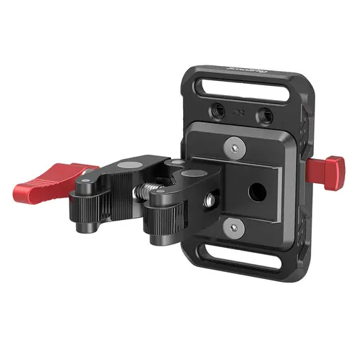 SmallRig 2989 Mini-V-Mount-Akkuadapter- Platte mit krabbenförmiger Klemme