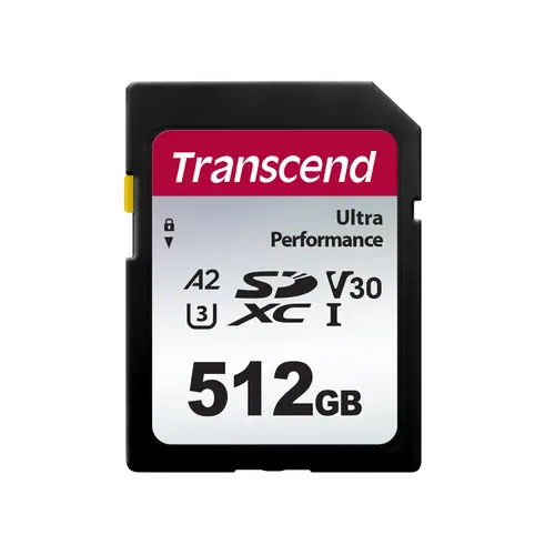 Transcend 512 GB SDXC-Karte 340S UHS-I U3 V30 A2 160/90MB/s