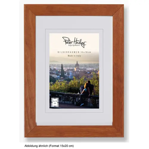 Peter Hadley Nina 15x20 cm braun, Holzrahmen