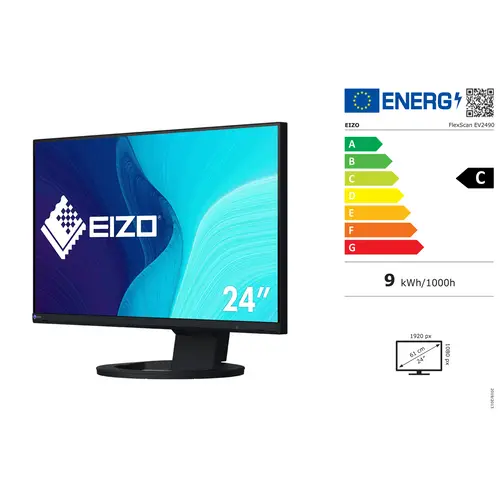 Eizo EV2490-BK FlexScan 61 cm (23,8') sw Office-Monitor"