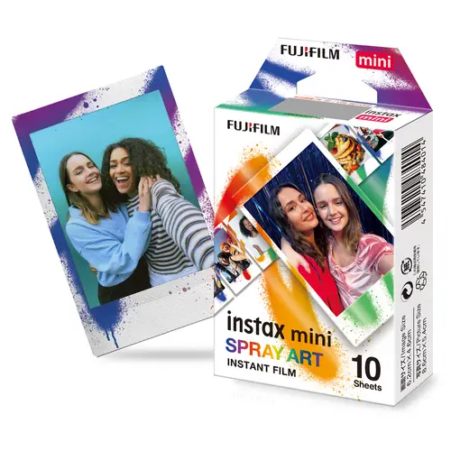 Fujifilm Instax Mini Film Spray Art WW1 Sofortbildfilm