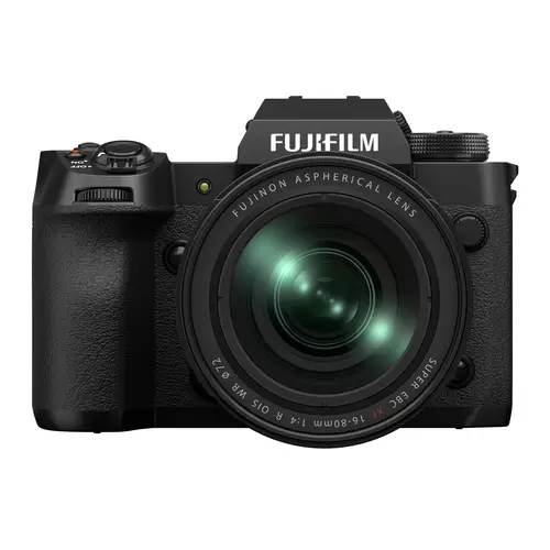 FUJIFILM X-H2 schwarz + XF 4,0/16-80 mm R OIS WR, Kamerakit