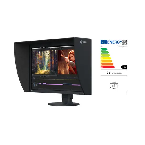 Eizo CG2700X 68,4 cm (27') schwarz ColorEdge Grafik-Monitor+Lichtschutz"