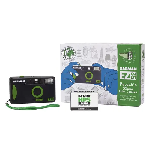 Harman EZ-35 Motorised Reusable Camera inkl. 1x HP5 135/36 Film
