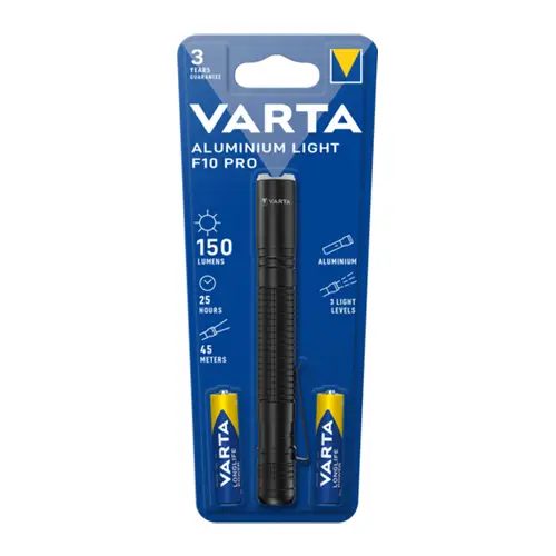 Varta Multi LED Aluminium Light F10 Pro Taschenlampe