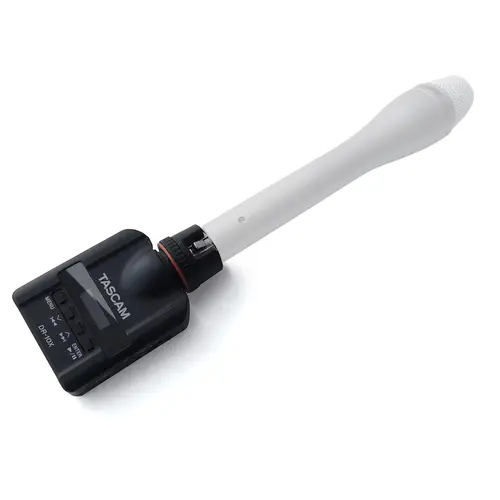 Tascam DR-10X Audiorecorder zum Aufstecken auf ein Mikrofon