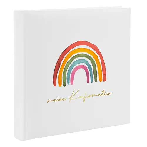 Goldbuch Meine Konfirmation 25x25 cm Buchalbum, 58 weiße Seiten inkl. Textv.