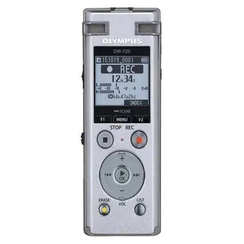 Olympus DM-720, silber Audio Recorder