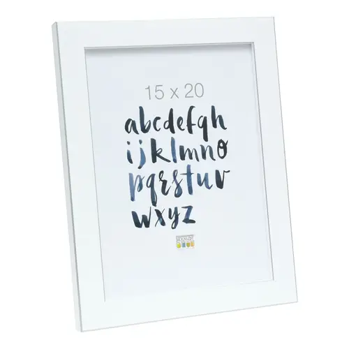 Deknudt S41V 15x20 cm, weiß Kunststoffrahmen