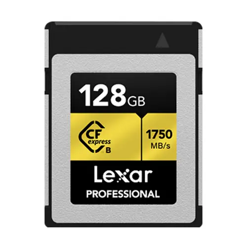 Lexar CFexpress LCXEPR 128 GB Type B Prof. Speicherkarte (1750/1500 MB/s)