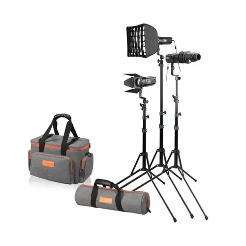 Godox S30-D - S30 Fokusleuchten Kit (3xS30 & Zubehör)
