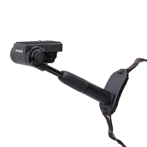 Kaiser Brust- und Schulterstativ Easy schwarz, Kameratragegurt