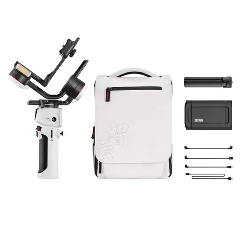 Zhiyun Crane M3S Combo Kit Gimbal, Stabilisator inkl. Tasche in weiß