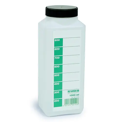 Kaiser Chemiekalienflasche, weiß, 1000 cm³