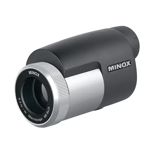 Minox MS 8x25 Macroscope Silber/Schwarz