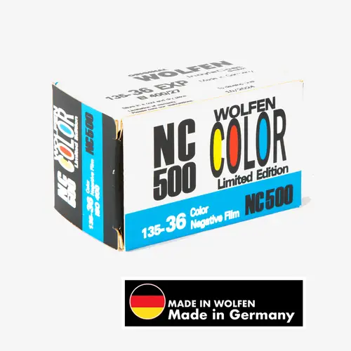 WOLFEN Color Classic NC500-36 Negativ Kleinbildfilm mit 36 Aufnahmen