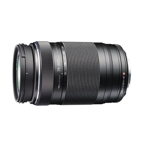 OM SYSTEM M.Zuiko ED 4,8-6,7/75-300mm II schwarz, Objektiv