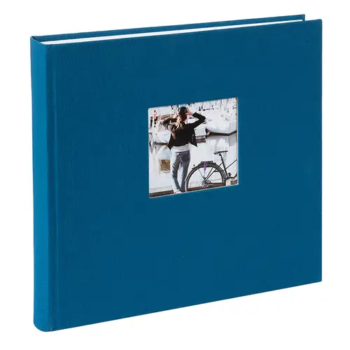 Goldbuch Bella Vista 25x25cm petrol, 60 weiße Seiten, Buchalbum