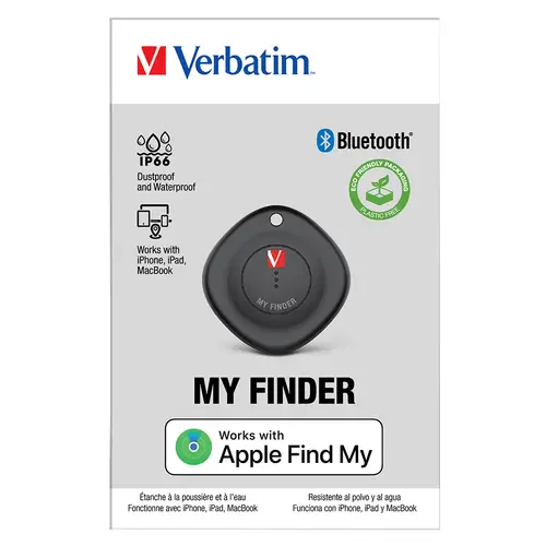 Verbatim MYF-01 My Finder schwarz, Bluetooth-Tracker