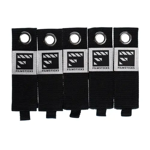 Filmsticks Heavy Duty Hook & Loop L Cable-Straps 5er Pack