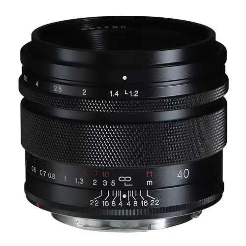 Voigtländer Nokton 1,2/40 mm Canon RF-Mount, asphärisch, schwarz, Objektiv