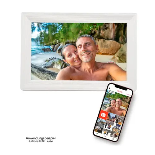 Pora 10' WF-105T-W weiß Digitaler Bilderrahmen"