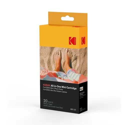 Kodak 20 Photo Papers and Cartridges MSC20