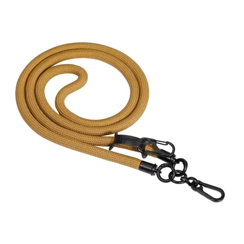 GREENMNKY Lanyard  - Gold Brown