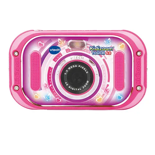VTech KidiZoom Touch 5.0 pink robuste Digitalkamera