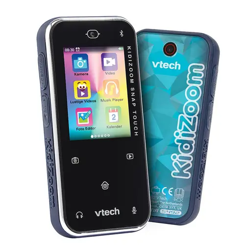 VTech KidiZoom Snap Touch nachtblau Digitalkamera im Smartphone Design