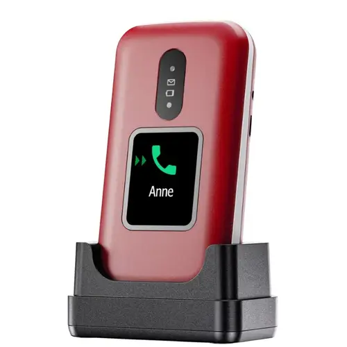 Doro 2880 rot, Klapphandy mit Tasten